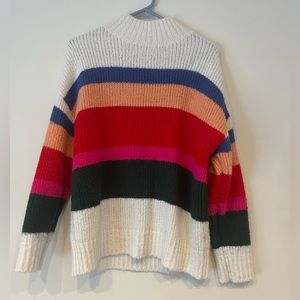Oversized Colorblock Sweater
